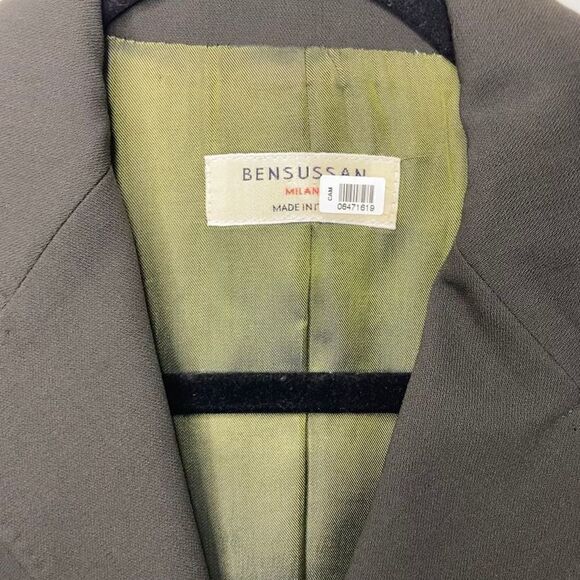 Bensussan Milano Italian Made Blazer Jacket, 3 Button Front Women’s S/M - Picture 5 of 9